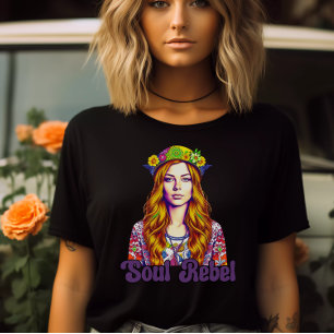 T-shirt Soul Rebel - Tee Super - Chemise rétro
