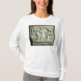 T-shirt Soulagement dépeignant des machines à paver