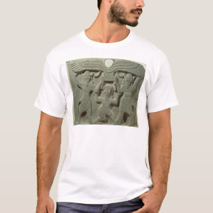 T-shirt Soulagement dépeignant Gilgamesh entre deux