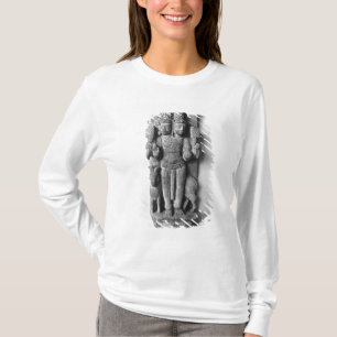 T-shirt Soulagement dépeignant une image double-dirigée