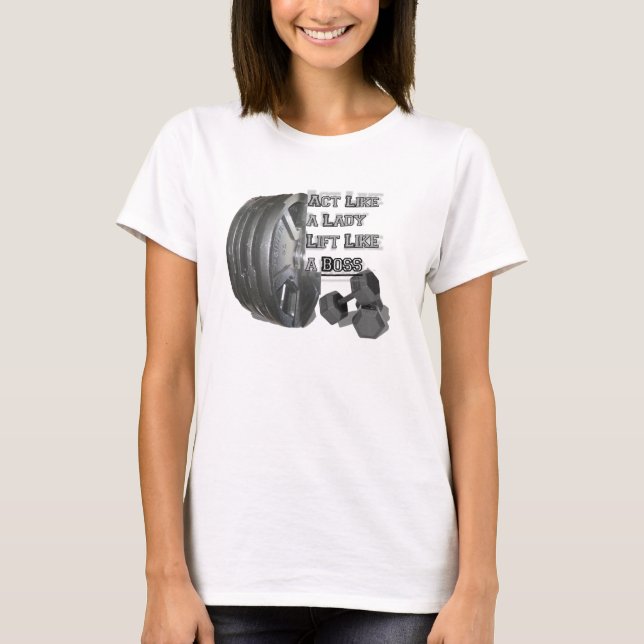 T-shirt Soulevez comme une chemise de patron (Devant)