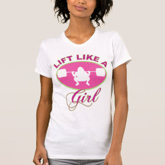T-shirt Soulevez comme une fille