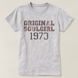 T-shirt Soulgirl original 1973 rétros pièces en t de fan