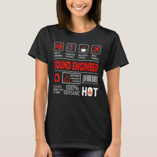 T-shirt Sound Engineer Allrounder Fun Music Party