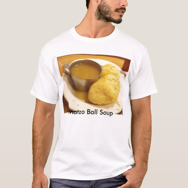 T-shirt Soupe à boule de pain azyme (Devant)