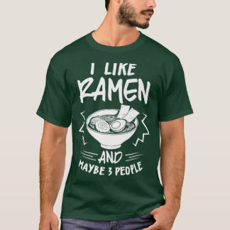 T-shirt Soupe au poulet cadeau à la nouille japonaise Rame