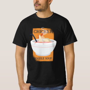T-shirt Soupe de nouilles de poulet