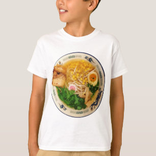 T-shirt Soupe de nouilles de Ramen de porc