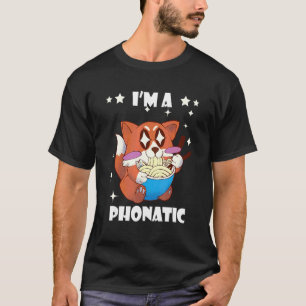 T-shirt Soupe de nouilles Pho Fanatique Fox Bol de Pho Sou