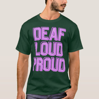 T-shirt Sourd Vide Fière Violet