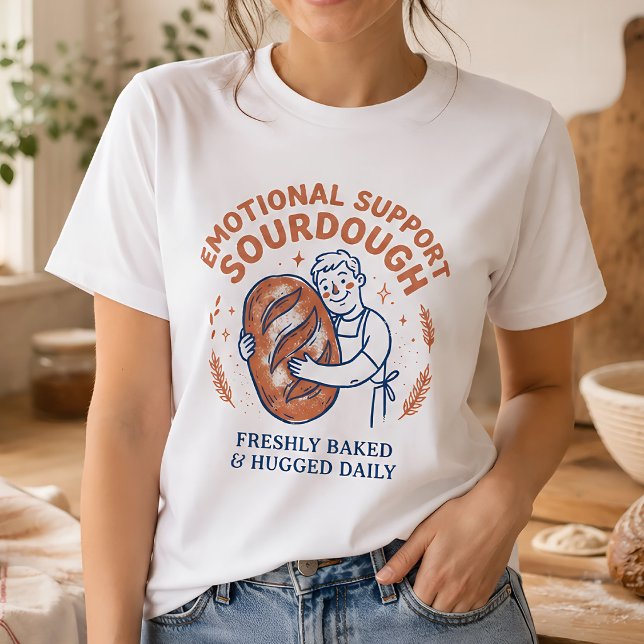 T-shirt Sourdough de soutien émotionnel Boulanger de pain  (Créateur téléchargé)