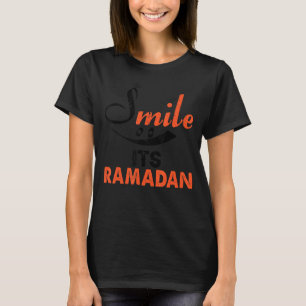 T-shirt Souriez ses idées du Ramadan pour le Cool musulman