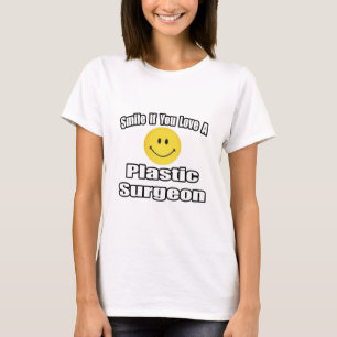 T-shirt Souriez Si Vous Aimez Un Chirurgien Plastique