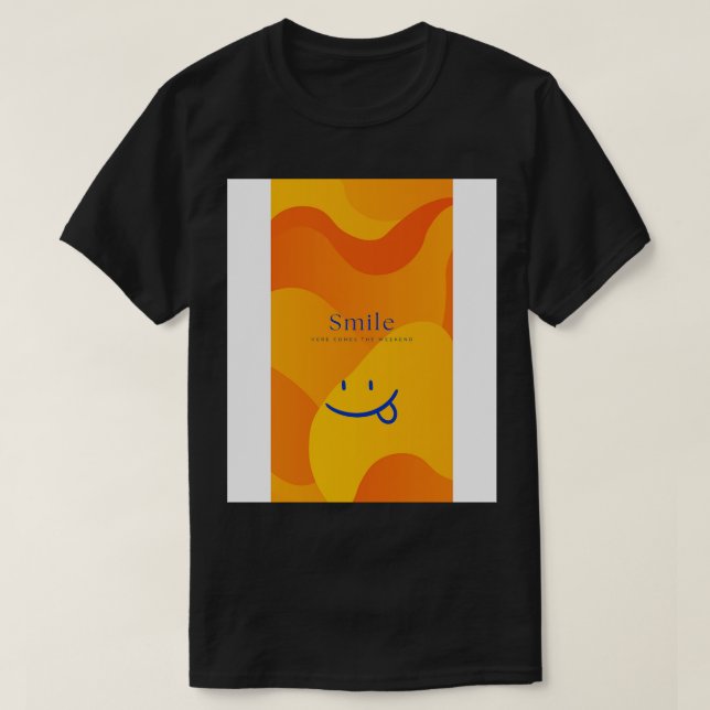 T-shirt Sourire 1 (Design devant)