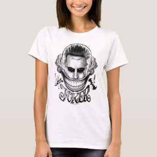 T-shirt Sourire 2 de joker du peloton de suicide