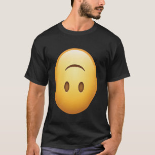 T-shirt Sourire à l'envers est un visage triste u2013 Émot