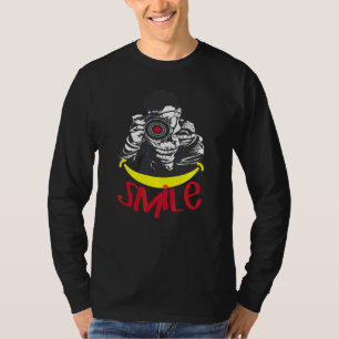 T-shirt Sourire Accessoires de Fond pour Appareil Photo de