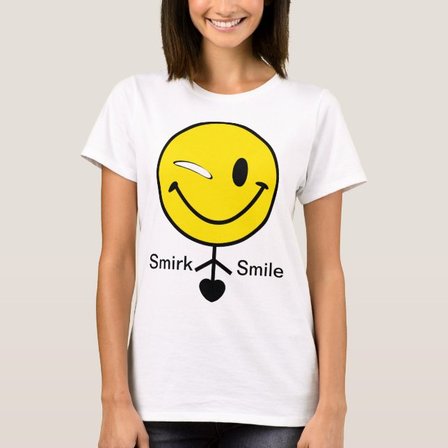 T-shirt Sourire aux sourires (Devant)