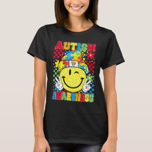 T-shirt sourire de sensibilisation à l'autisme