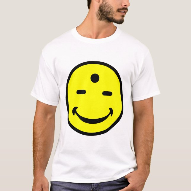 T-shirt sourire de troisième oeil (Devant)