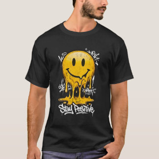 T-shirt Sourire Fondu Écrasant