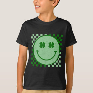 T-shirt Sourire Hippie Rétro Groovy St Patrick