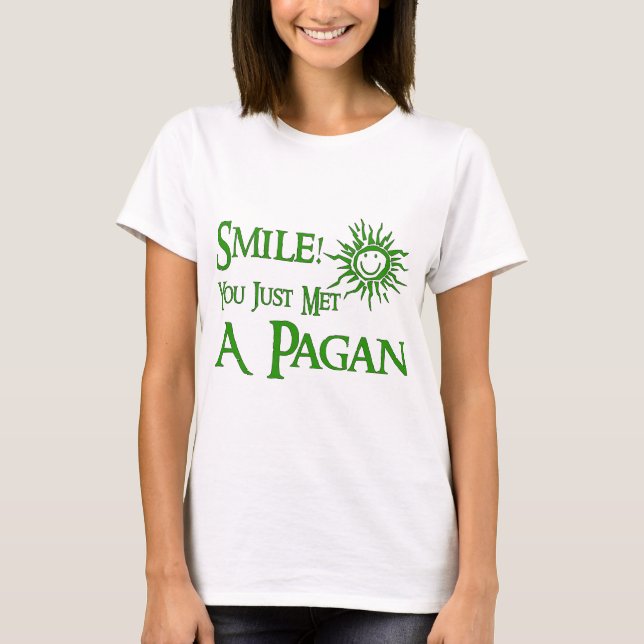 T-shirt Sourire païen (Devant)