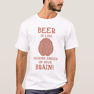 T-shirt Sourires de bière