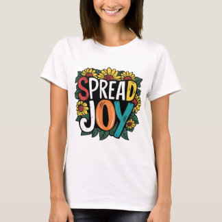 T-shirt "Sourires de tournesol"