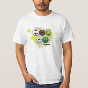 T-shirt Sourires effrayants - goutte classique de monstres