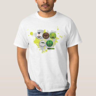 T-shirt Sourires effrayants - goutte classique de monstres