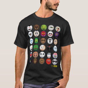 T-shirt Sourires effrayants - monstres et C.I.A