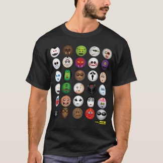 T-shirt Sourires effrayants - monstres et C.I.A