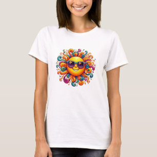 T-shirt Sourires ensoleillés