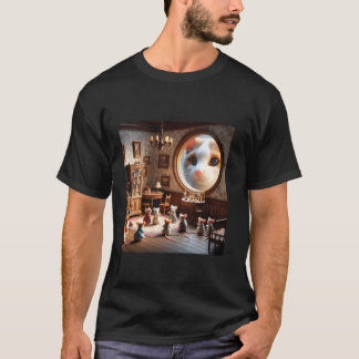 T-shirt Souris à Yeux de Chat Fantastiques