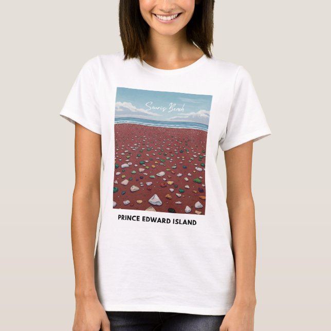 T-shirt Souris Beach Seaglass (Devant)