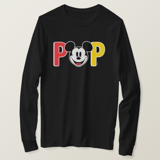 T-shirt Souris classique Mickey | Pop (Design devant)