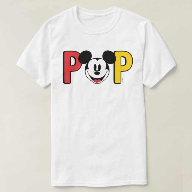 T-shirt Souris classique Mickey | Pop (Design devant)