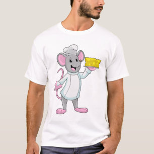 T-shirt Souris comme cuire avec du fromage