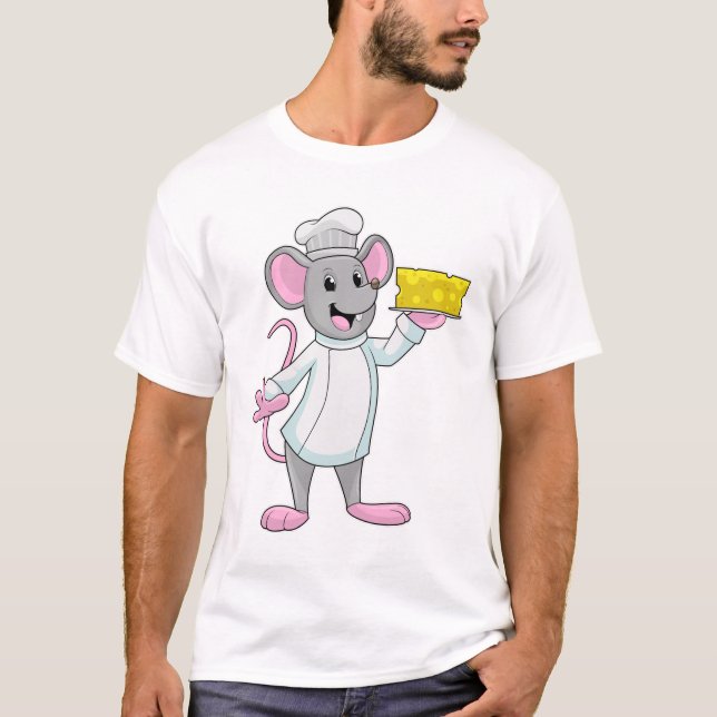 T-shirt Souris comme cuire avec du fromage (Devant)