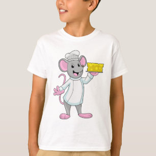 T-shirt Souris comme cuire avec du fromage