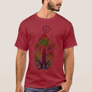 T-shirt Souris de Tyrannosaurus - souris de couleur