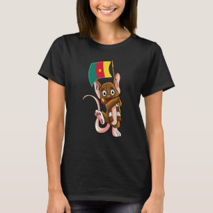 T-shirt Souris éventail du Cameroun