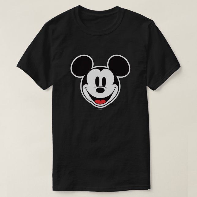 T-shirt Souris Mickey classique souriant (Design devant)