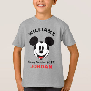 T-shirt Souris Mickey classique - Vacances en famille et a