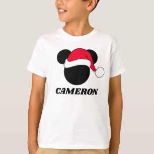 T-shirt Souris Mickey de Noël Famille personnalisée