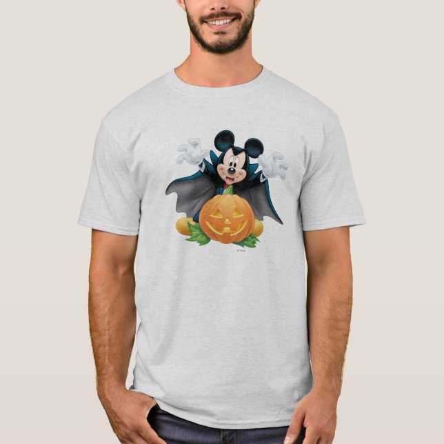 T-shirt Souris Mickey Halloween 1 (Devant)
