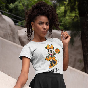 T-shirt Souris Minnie vintage Skeleton Costume