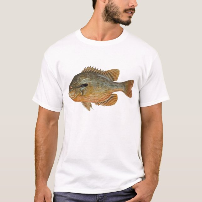 T-shirt Souris séquois - Lepomis auritus (Devant)