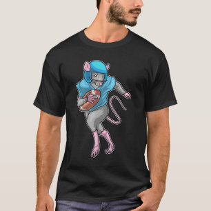 T-shirt Souris Sports de football américain